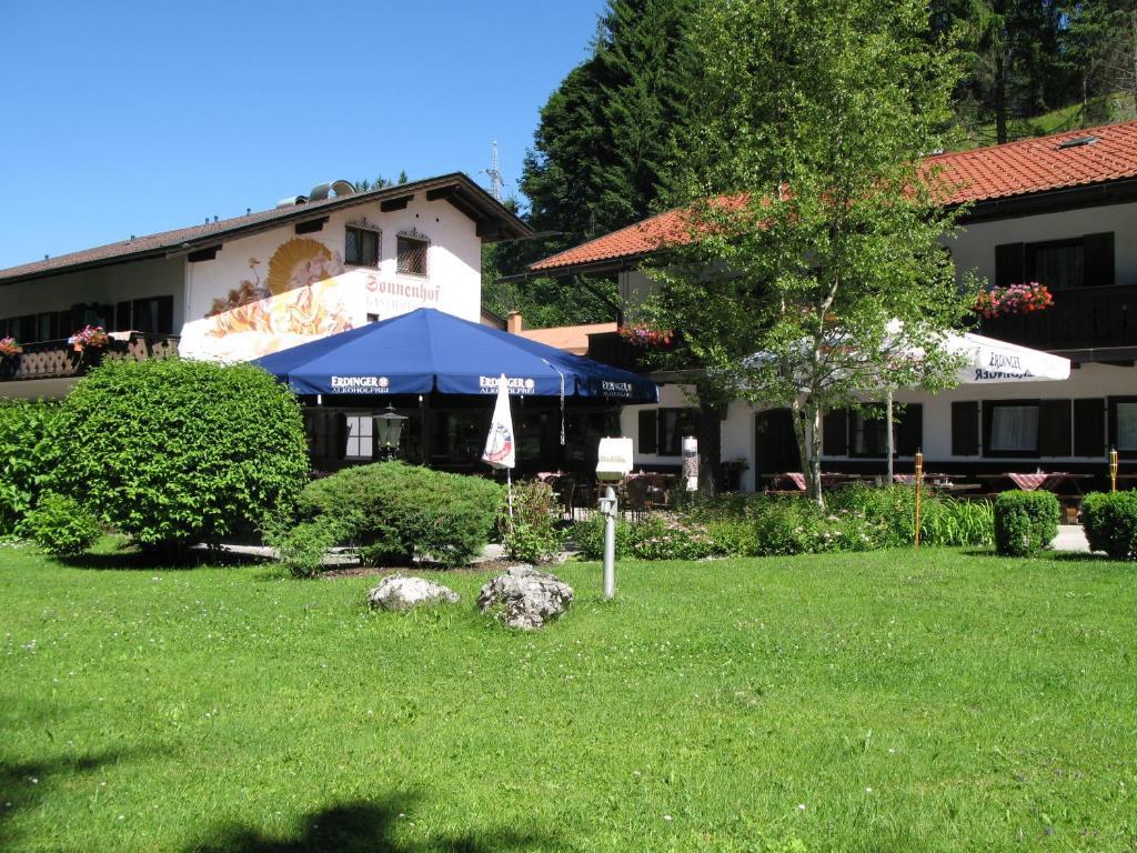 Landgasthof Sonnenhof Hotel Krün Buitenkant foto