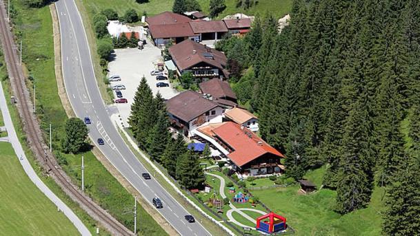 Landgasthof Sonnenhof Hotel Krün Buitenkant foto